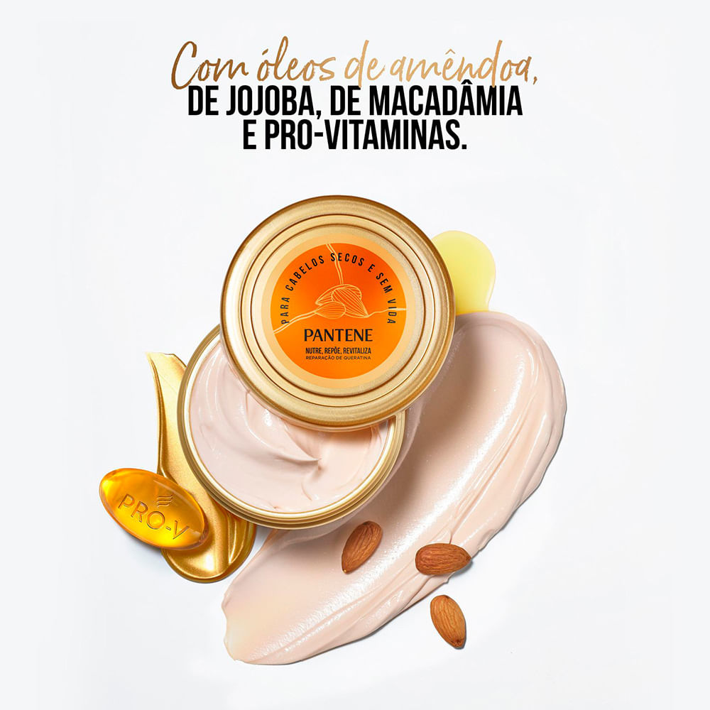 Máscara Capilar Intensiva Pantene Pro-V Nutrição 270ml - Drogarias