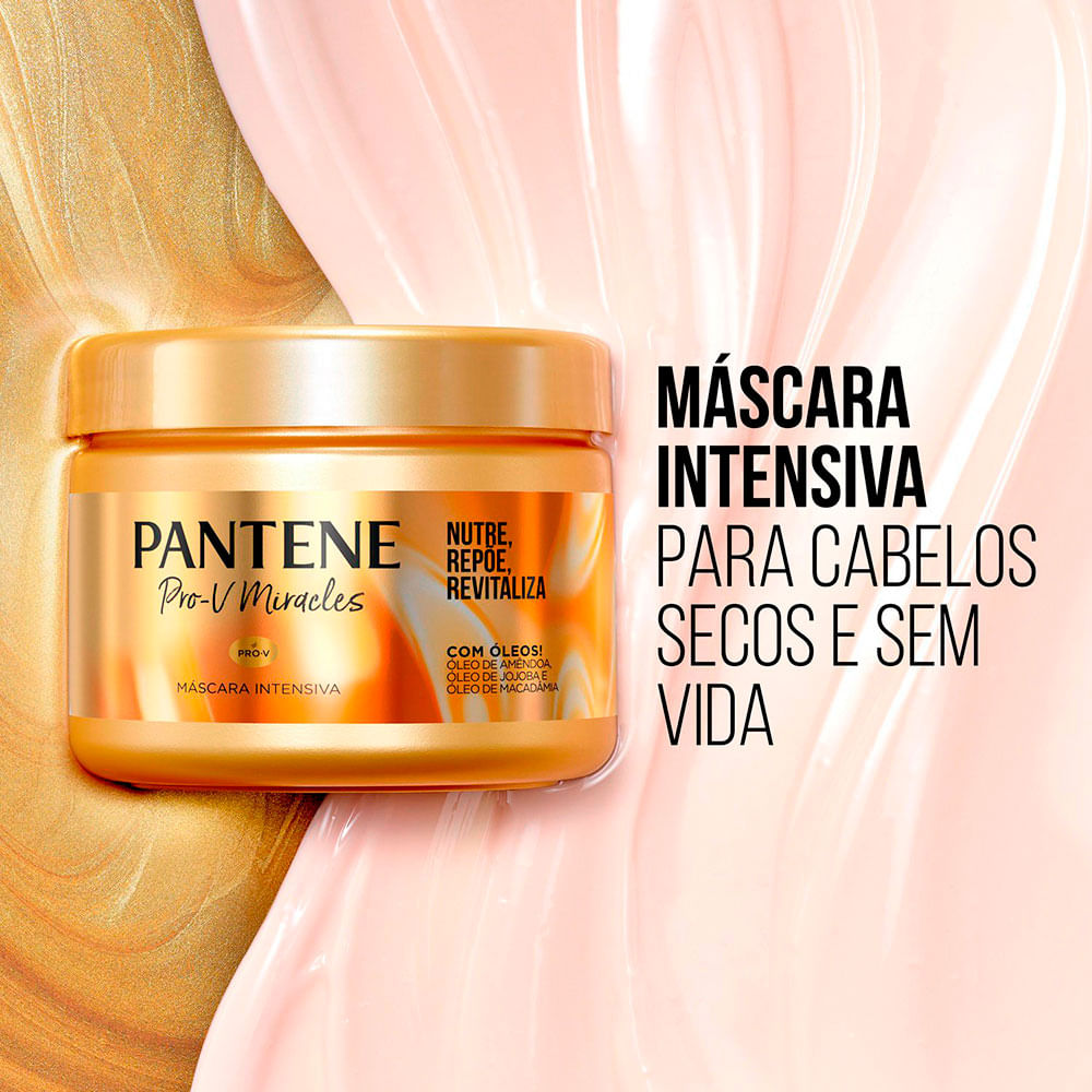 Máscara Capilar Intensiva Pantene Pro-V Nutrição 270ml - Drogarias