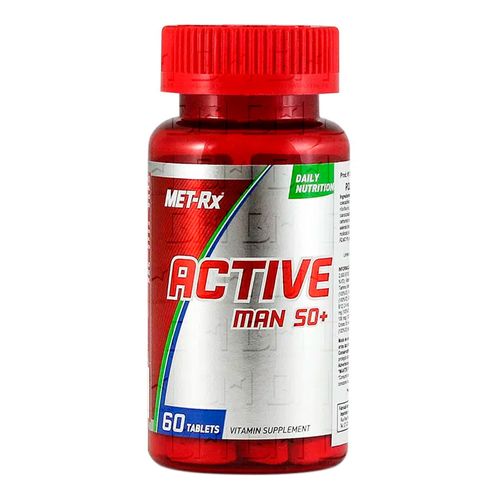 Complexo Vitamínico Active 50+ 60 tabletes - MET-RX Complexo Vitamínico Active 50+ 60 tabletes - MET-RX