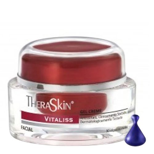 Creme Facial Vitaliss 30 Cápsulas Creme Facial Vitaliss 30 Cápsulas
