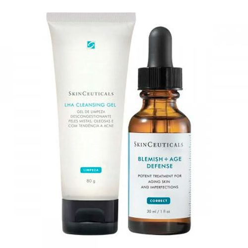 Kit Tratamento Skinceuticals Blemish Age Defense + Lha Cleasing Kit Tratamento Skinceuticals Blemish Age Defense + Lha Cleasing