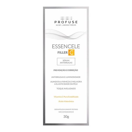 Creme Antissinais Profuse Essencele Filler C 30g Creme Antissinais Profuse Essencele Filler C 30g