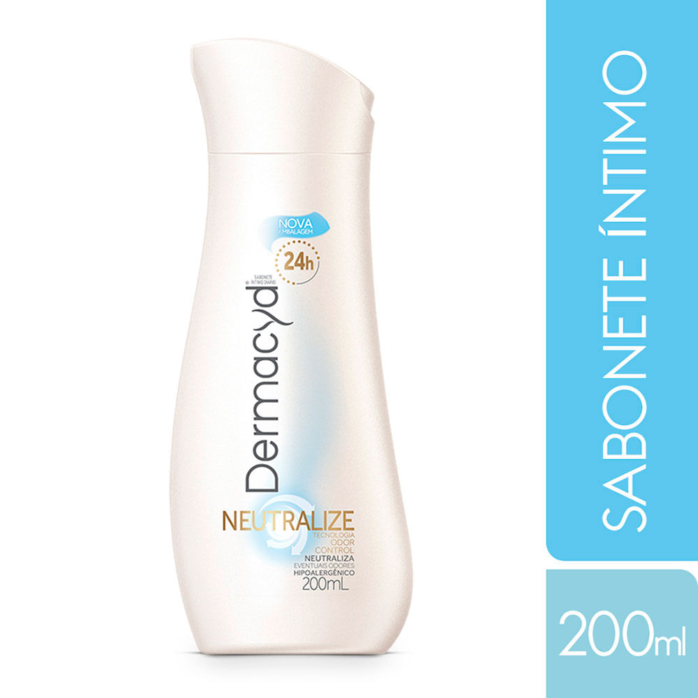 Sabonete Líquido Íntimo Dermacyd Neutralize 200ml Drogaria Sao Paulo