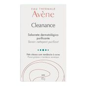 Sabonete em Barra Facial Avène Cleanance Hydra Alta Tolerância 80g