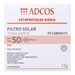 Filtro-Solar-Tonalizante-Facial-Adcos-FPS50-Po-Compacto-Beige-11g