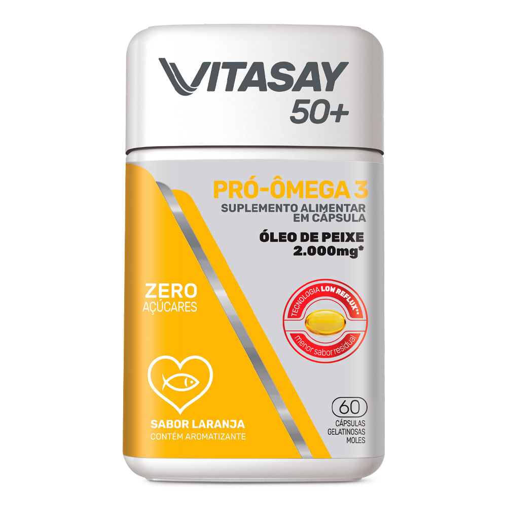 Suplemento Alimentar  Vitasay Pró-Ômega 3 60 Cápsulas
