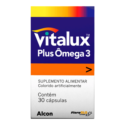 Vitalux Plus Ômega 3 30 Cápsulas