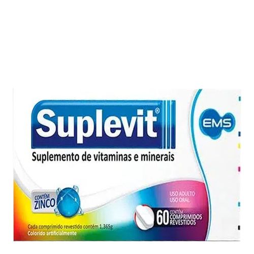 Suplemento-Vitaminico-Suplevit-60-Comprimidos-Revestidos Suplemento-Vitaminico-Suplevit-60-Comprimidos-Revestidos