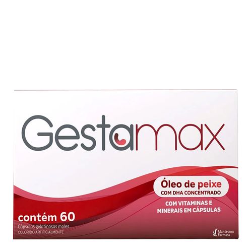 Suplemento Vitamínico Gestamax 60 Cápsulas Suplemento Vitamínico Gestamax 60 Cápsulas