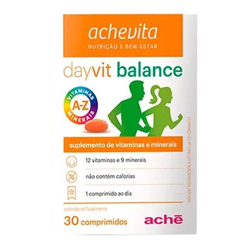 Suplemento Vitamínico Dayvit Balance 30 Comprimidos Ache Suplemento Vitamínico Dayvit Balance 30 Comprimidos Ache