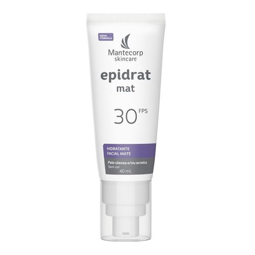 Hidratante Facial Epidrat Mat Sem Cor Fps30 40Ml
