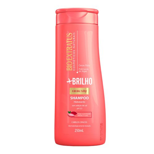 Shampoo Bio Extratus mais Brilho Cacau Ruby 250ml