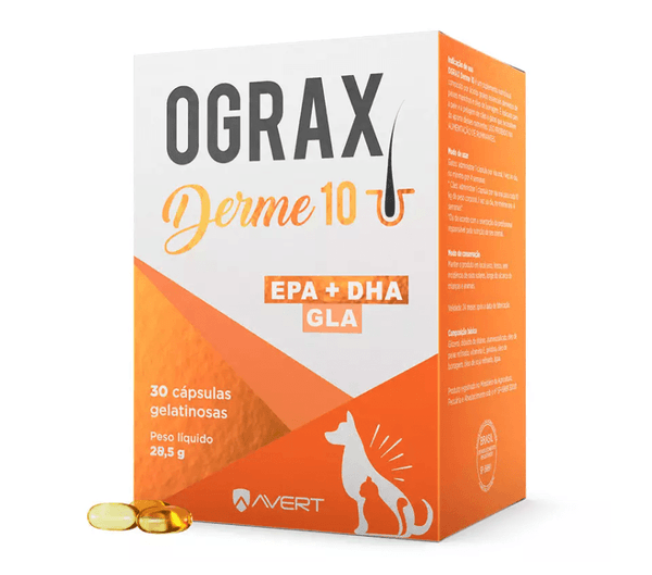 Ograx Derme 10 28,5g - 30 cápsulas Ograx Derme 10 28,5g - 30 cápsulas