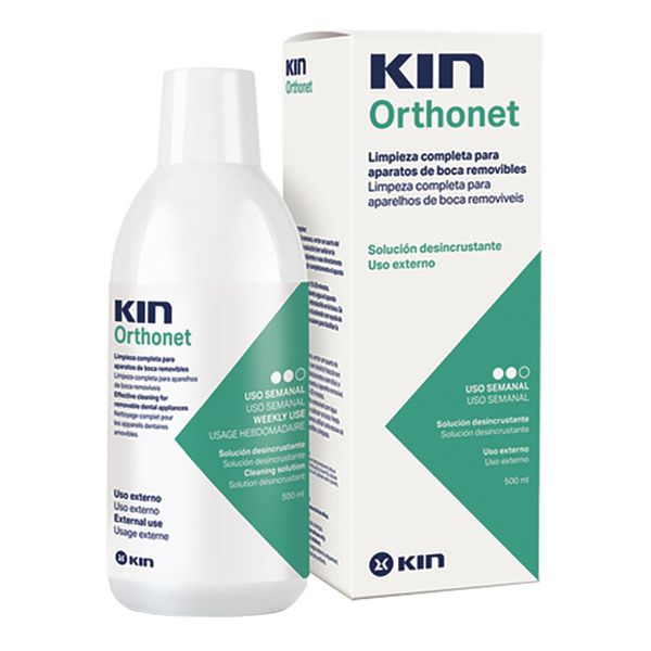 Solução para Limpeza de Aparelho Kin Orthonet 500ml