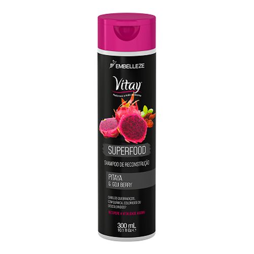 Shampoo Novex Vitay Superfood Pitaya e Gojiberry 300ml