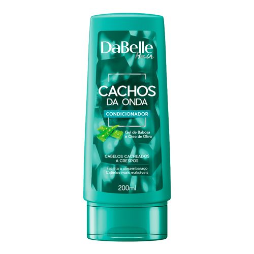 Condicionador Dabelle Cachos da Onda Cabelos Cacheados e Crespos 200ml Condicionador Dabelle Cachos da Onda Cabelos Cacheados e Crespos 200ml