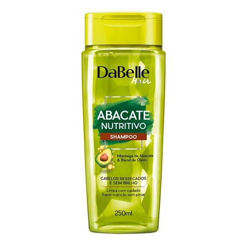 Shampoo Dabelle Abacate Nutritivo Cabelos Ressecados 250ml Shampoo Dabelle Abacate Nutritivo Cabelos Ressecados 250ml