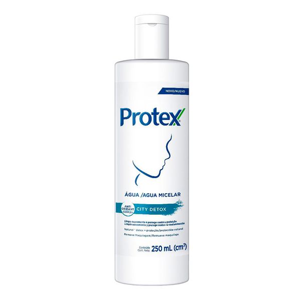 Água Micelar Protex Face City Detox 250ml
