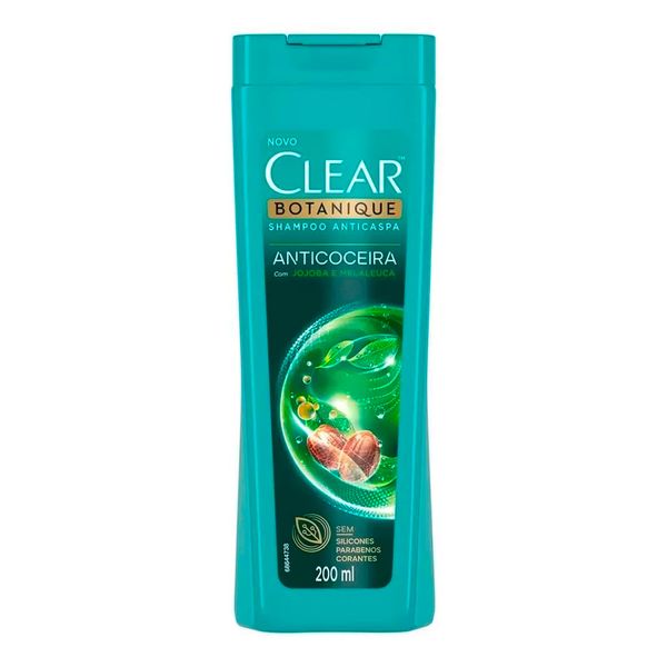 Shampoo Anticaspa Clear Botanique Anticoceira 200ml