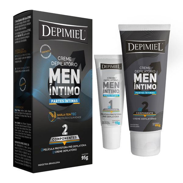 Creme Depolatório Depimiel Men Partes Íntimas 95g