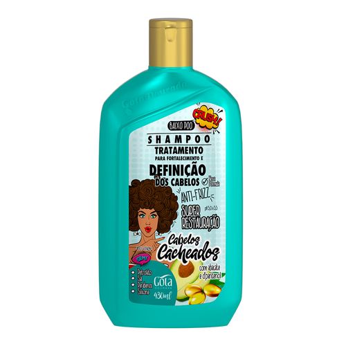 Shampoo Gota Dourada Tratamento para Fortalecimento e Definição 430ml Shampoo Gota Dourada Tratamento para Fortalecimento e Definição 430ml