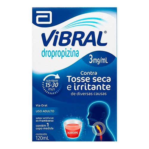 Antitussígeno Vibral 3Mg/Ml 120Ml