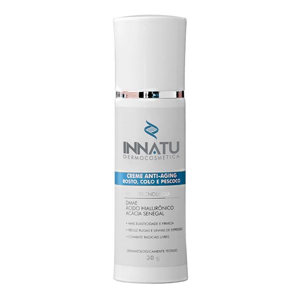 Creme Anti Idade Innatu Creme Anti Aging Rosto, Colo e Pescoço 30g