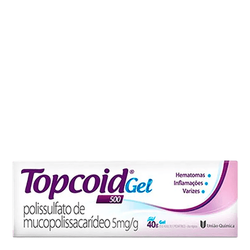 Analgésico E Anti-Inflamatório Topcoid 5Mg/G 40G