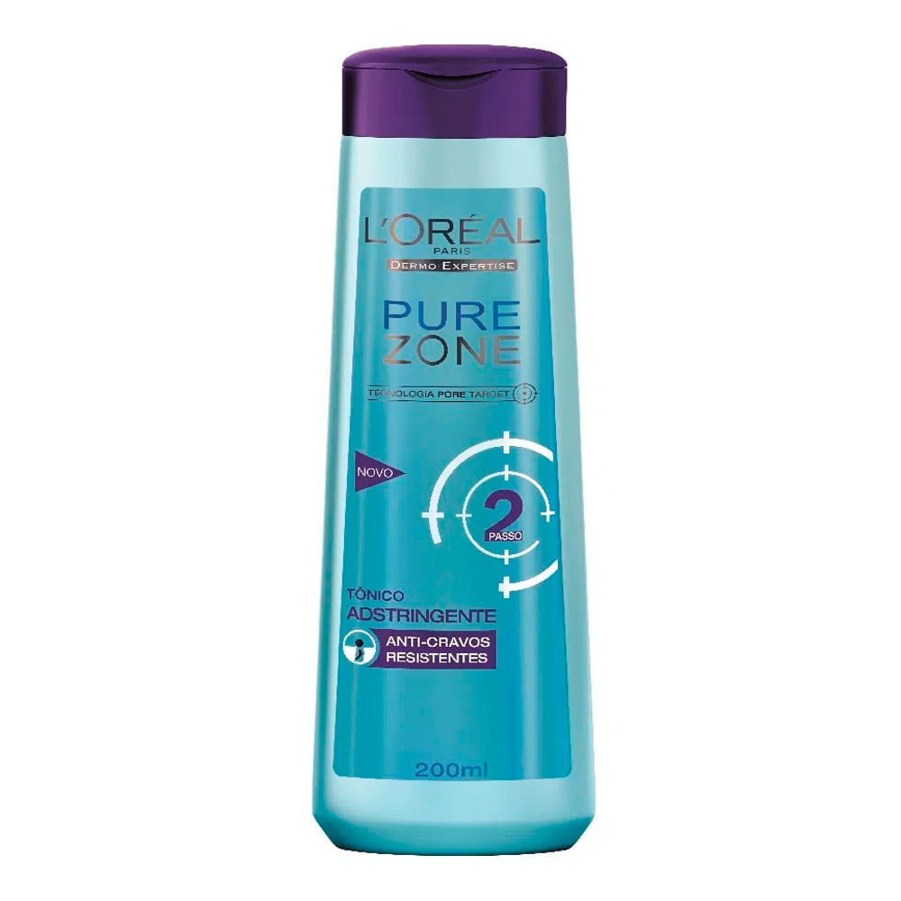 Tônico Adstringente Pure Zone Loréal 200ml