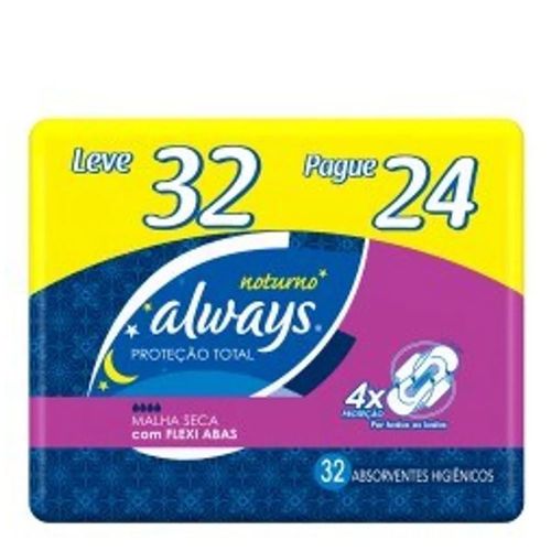 296643---absorvente-always-protecao-total-abas-32-unidades 296643---absorvente-always-protecao-total-abas-32-unidades