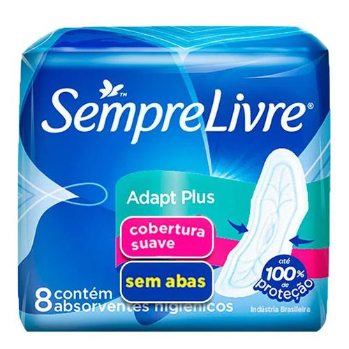 82236---absorvente-externo-sempre-livre-adapt-plus-8-unidades 82236---absorvente-externo-sempre-livre-adapt-plus-8-unidades