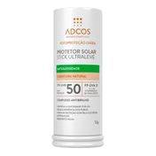 Protetor Solar Facial Adcos Anti Oleosidade Stick Ultrapeve 50 FPS 12g