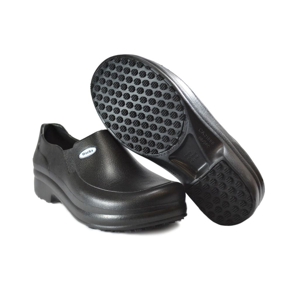 Sapato Profissional Babuch BB65 Preto Soft Works - Drogaria Sao Paulo