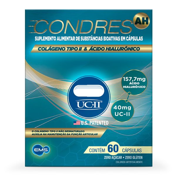 Colágeno Tipo 2 Condres AH 60 Cápsulas