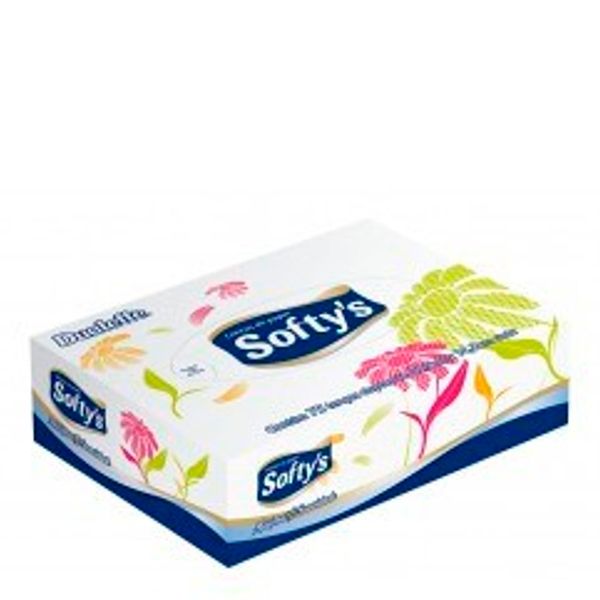 Lenços de Papel Elite Softys Com 75 Unidades