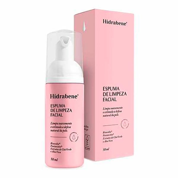 Espuma de Limpeza Facial Hidrabene 50ml