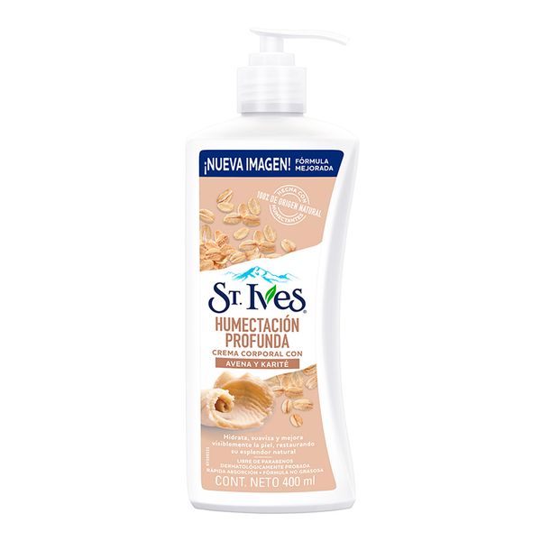 Loção Hidratante Corporal St Ives Soothing Oatmeal And Shea 200ml