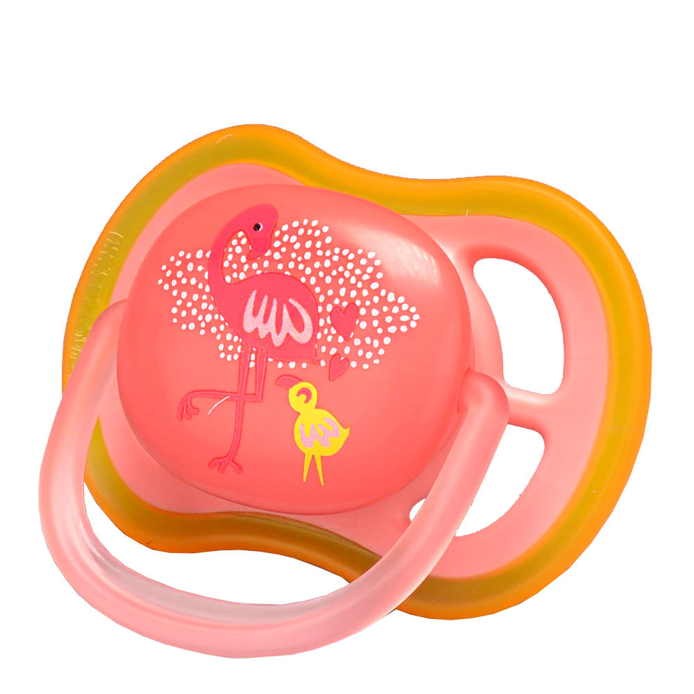 Chupeta Ultra Soft Rosa Princess 6-18 meses - Avent - Baby Buys Brasil