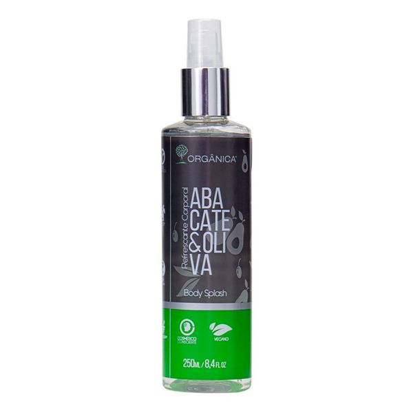 Body Splash Orgânica Abacate e Oliva 250ml