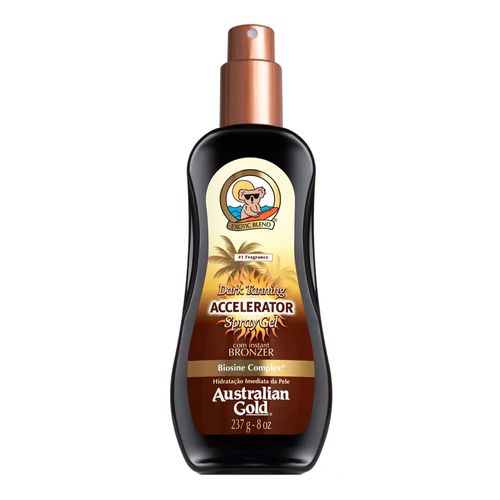 Acelerador de Bronzeado Australian Gold Spray Gel Instant Bronzer 237ml