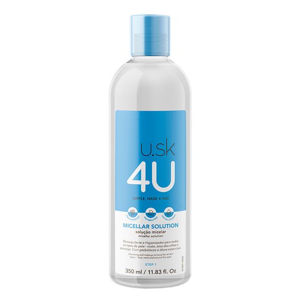 Solução Micelar Underskin U.SK 4U 350ml