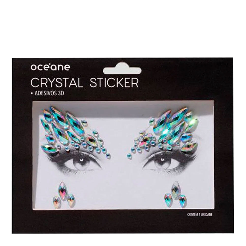 Adesivo Facial Océane - Crystal Sticker 3d S1