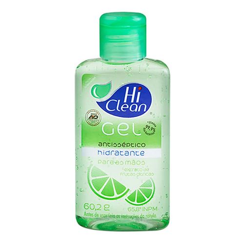 Álcool em Gel 70% Hi Clean Extrato de Frutas Citricas 70ml Álcool em Gel 70% Hi Clean Extrato de Frutas Citricas 70ml