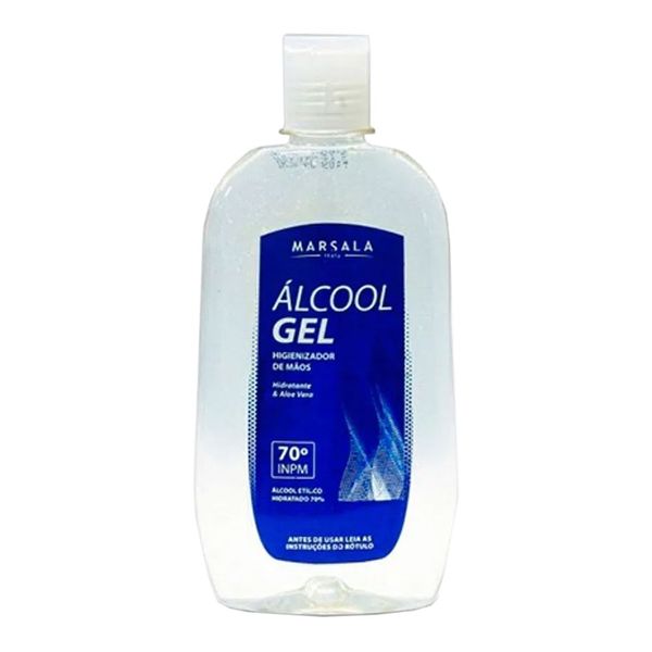 Álcool em Gel 70% Marsala 200ml