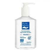 Álcool em Gel 70% Pure Hands Neutro Antisséptico e Hidratante 250ml