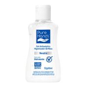 Álcool em Gel 70% Pure Hands Neutro Antisséptico e Hidratante 60ml