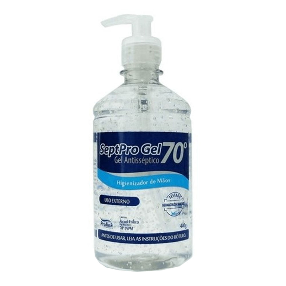 Álcool em Gel 70% SeptPro 440g