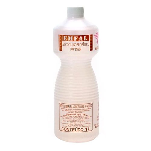 Álcool Líquido Emfal 46% 1 litro Álcool Líquido Emfal 46% 1 litro