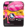 Absorvente Intimus Sport Suave Com Abas Ultrafino 8 Unidades