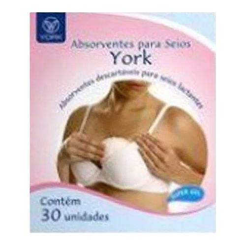 Absorvente para Seios York 30 unidades Absorvente para Seios York 30 unidades